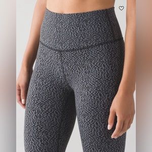Lululemon Wunder Under in Digi Pixie Black Pitch Grey